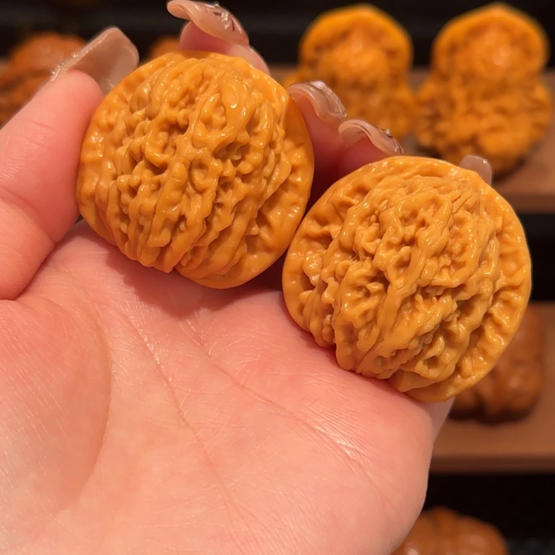 桃核吊坠四座楼38 精品1084