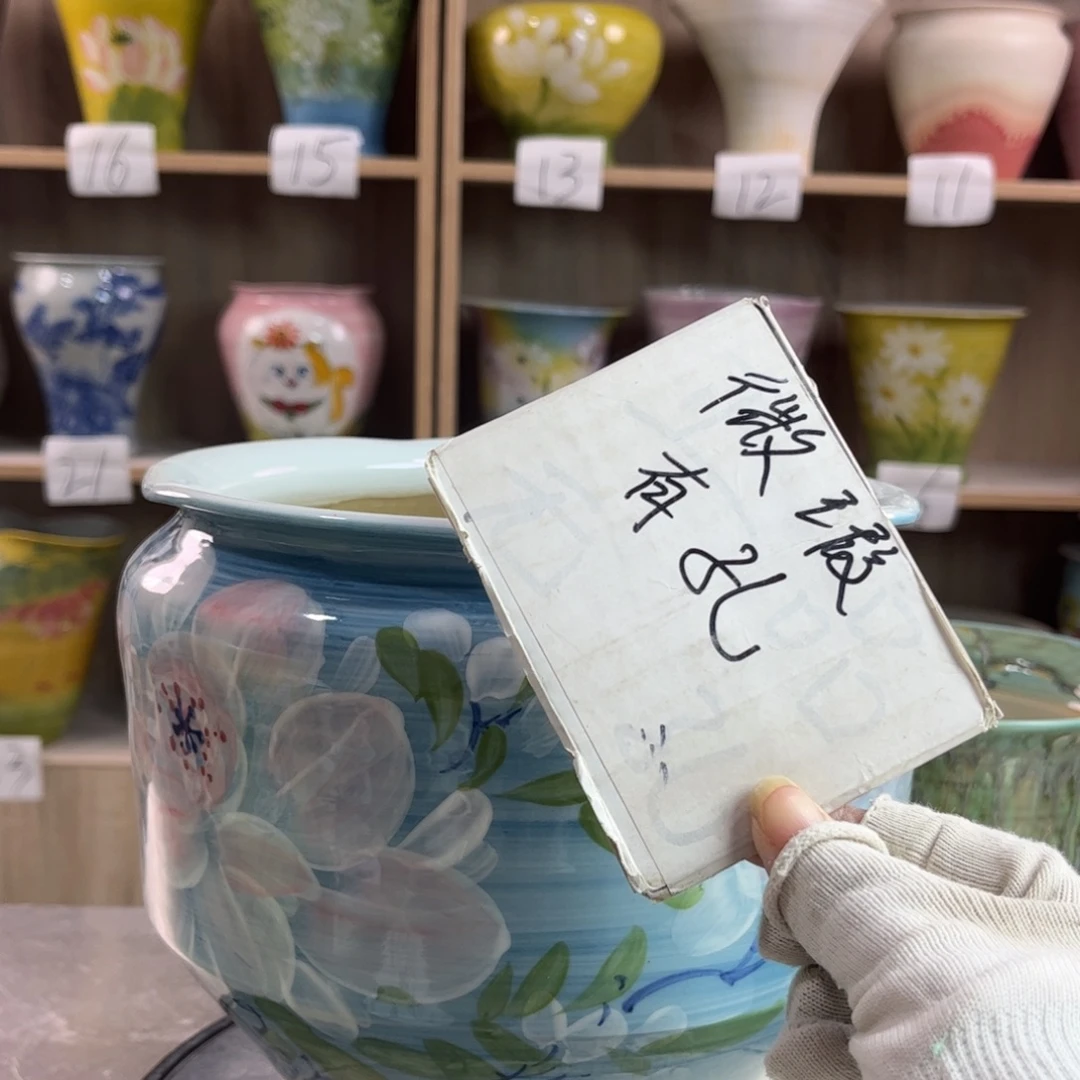 景德镇陶瓷花盆花盆