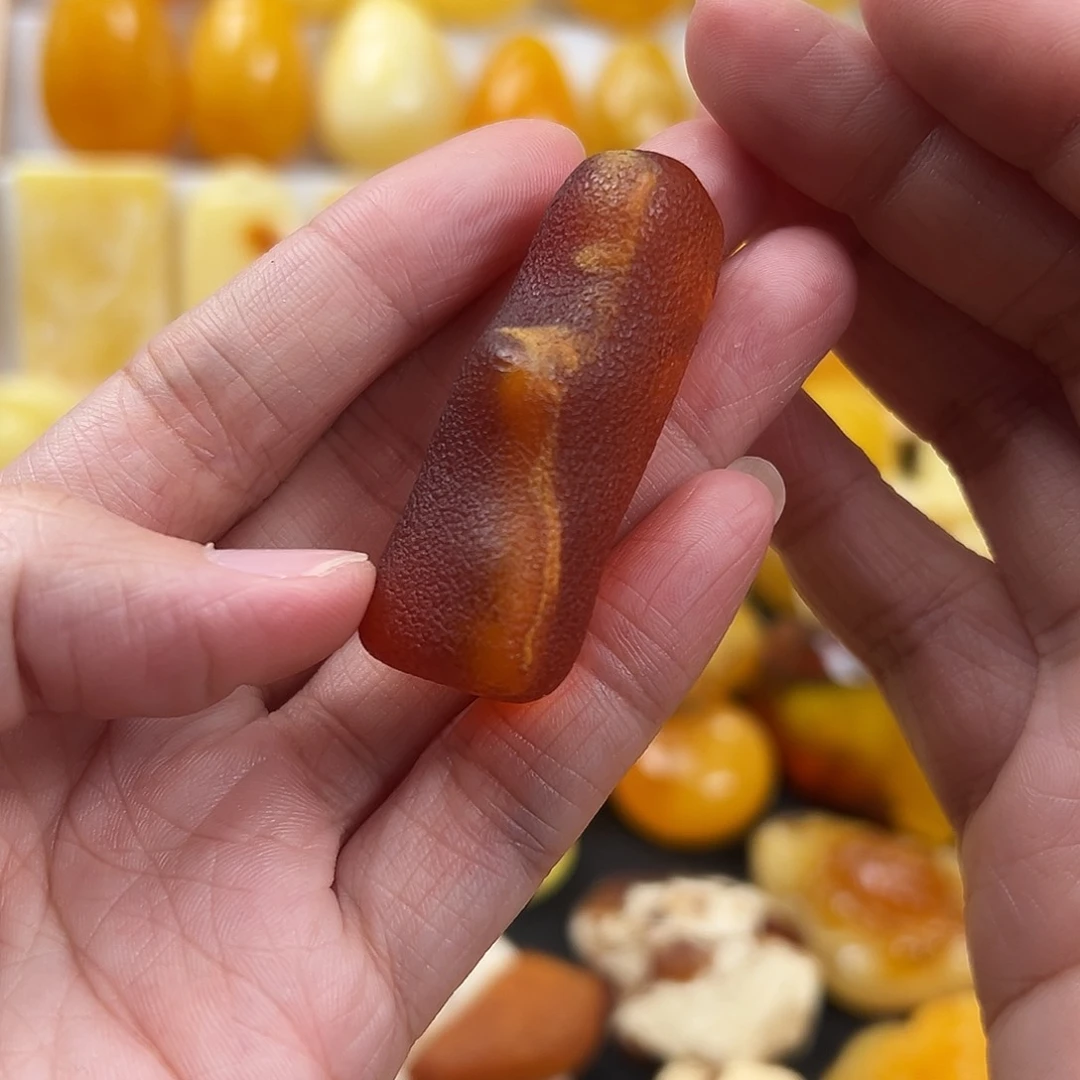 蜜蜡颈饰未镶嵌V*安蜜蜡