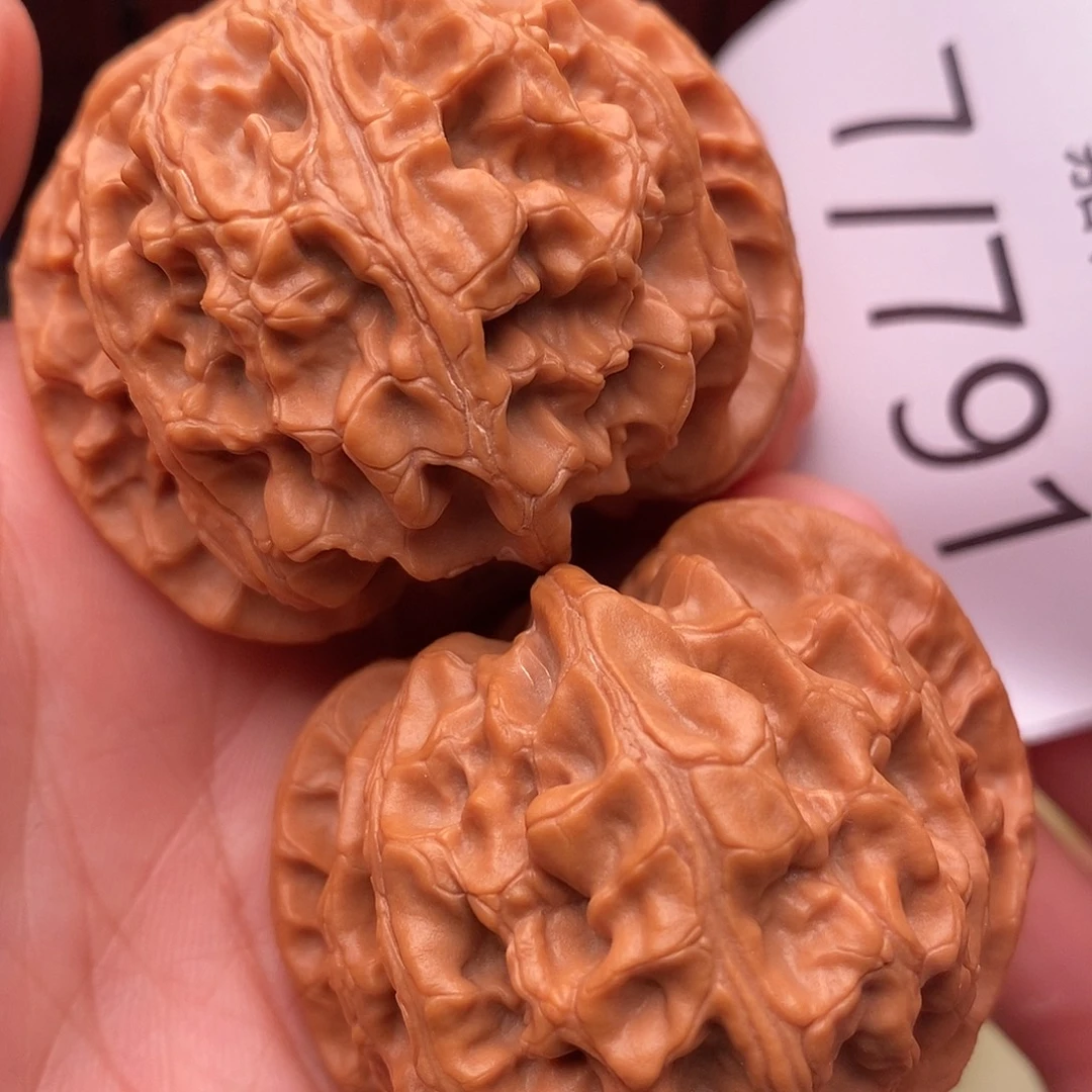 文玩核桃把件45.5苹果园