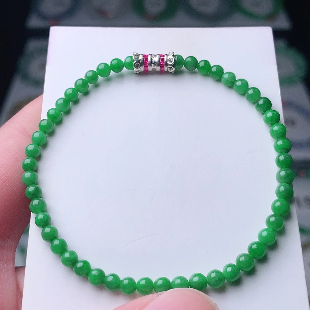 翡翠未镶嵌手链翡翠