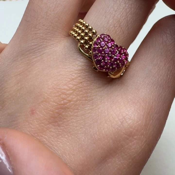 红宝石戒指未镶嵌