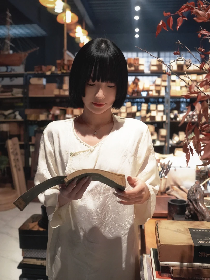 四時合序 桑蚕丝花萝新中式国风气质短款小衫