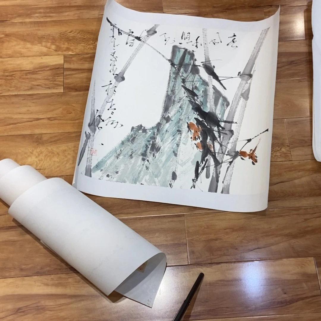 【闪购商品】国画人***在墨鱼精品墨鱼精品
