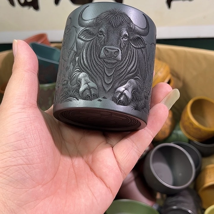 茶杯紫砂全手工紫砂主人杯