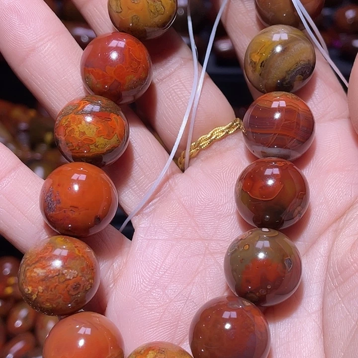 *****玛瑙/玉髓合金珠宝半成品