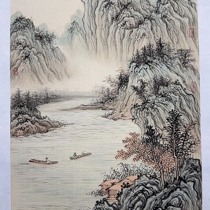 国画书画作品多次