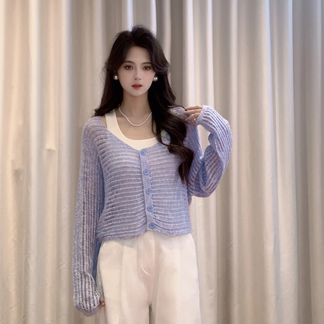 IEF/爱依服2025秋季新款法式温柔风通勤气质百搭毛织两件套上衣