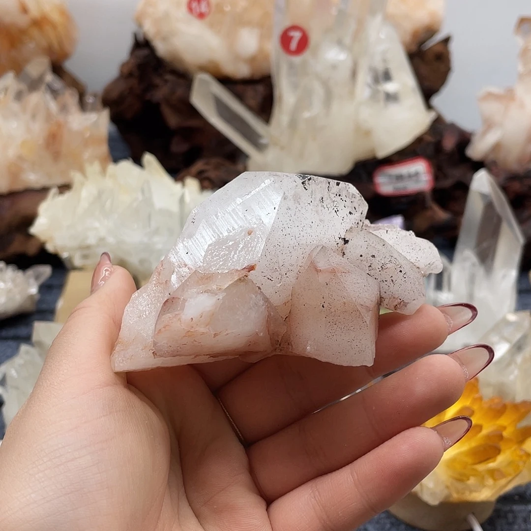 土***儿珠宝半成品水晶银S925镶嵌