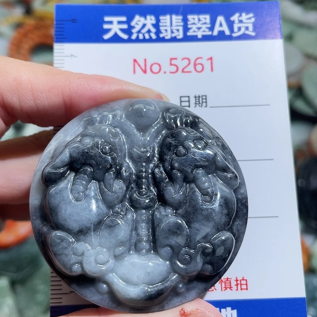 翡翠未镶嵌摆件5261