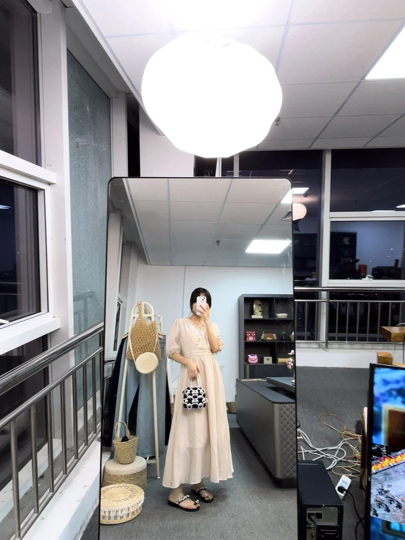 法式设计气质名媛高定连衣裙7052