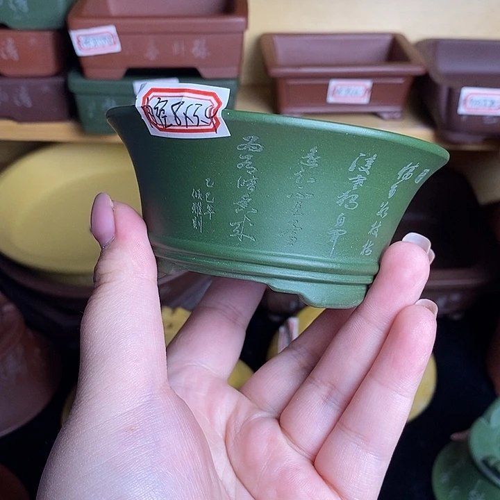 宜兴紫砂精品花盆