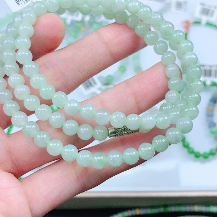 未镶嵌手链翡翠翡翠