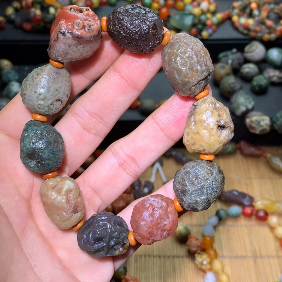 玛瑙/玉髓未镶嵌阿拉善戈壁玛瑙