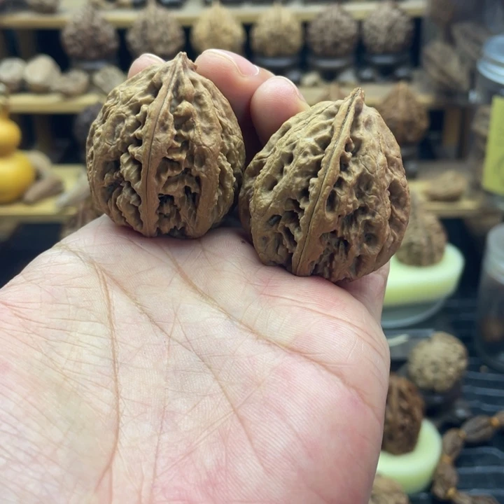 文玩核桃把件楸子23
