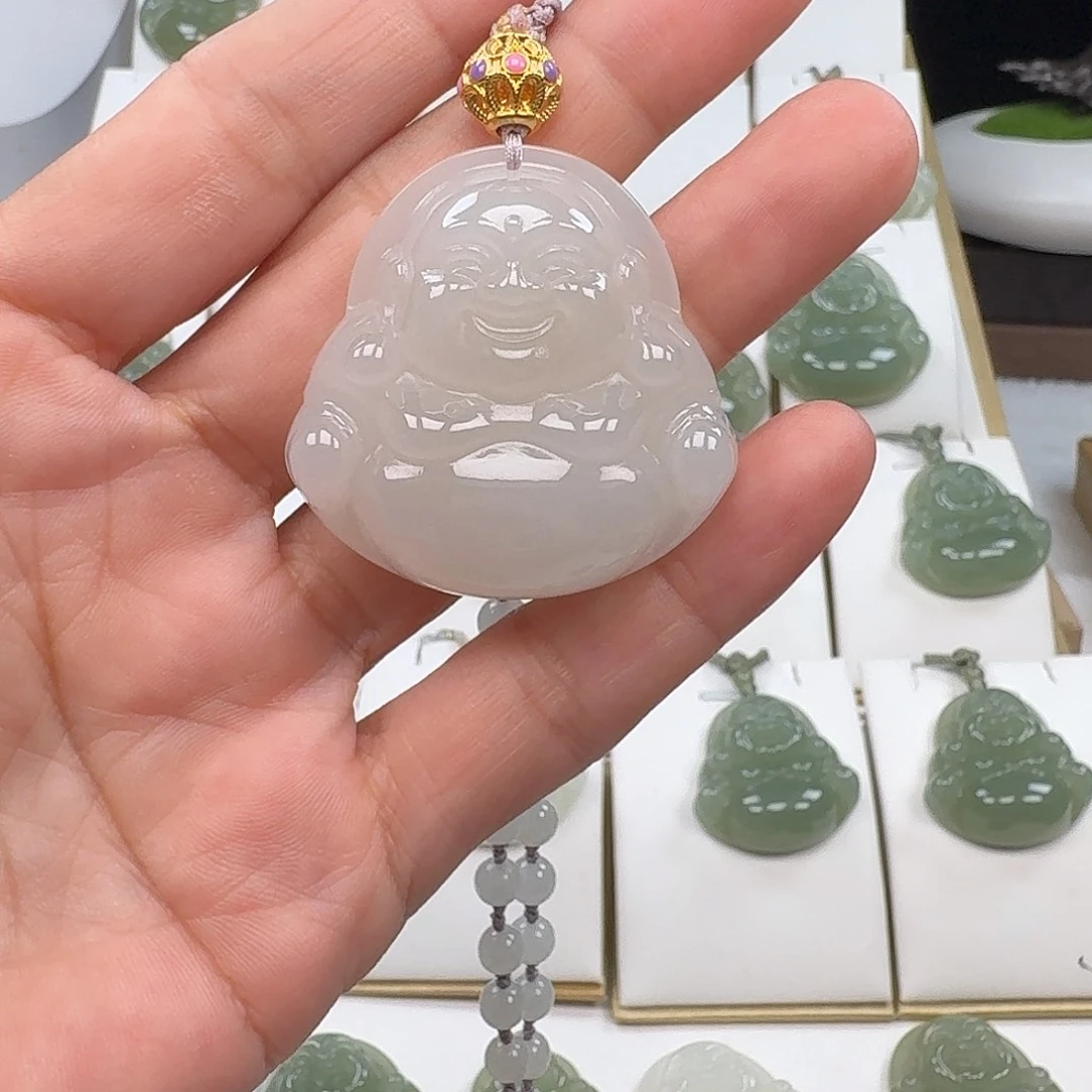 用***7和田玉未镶嵌颈饰