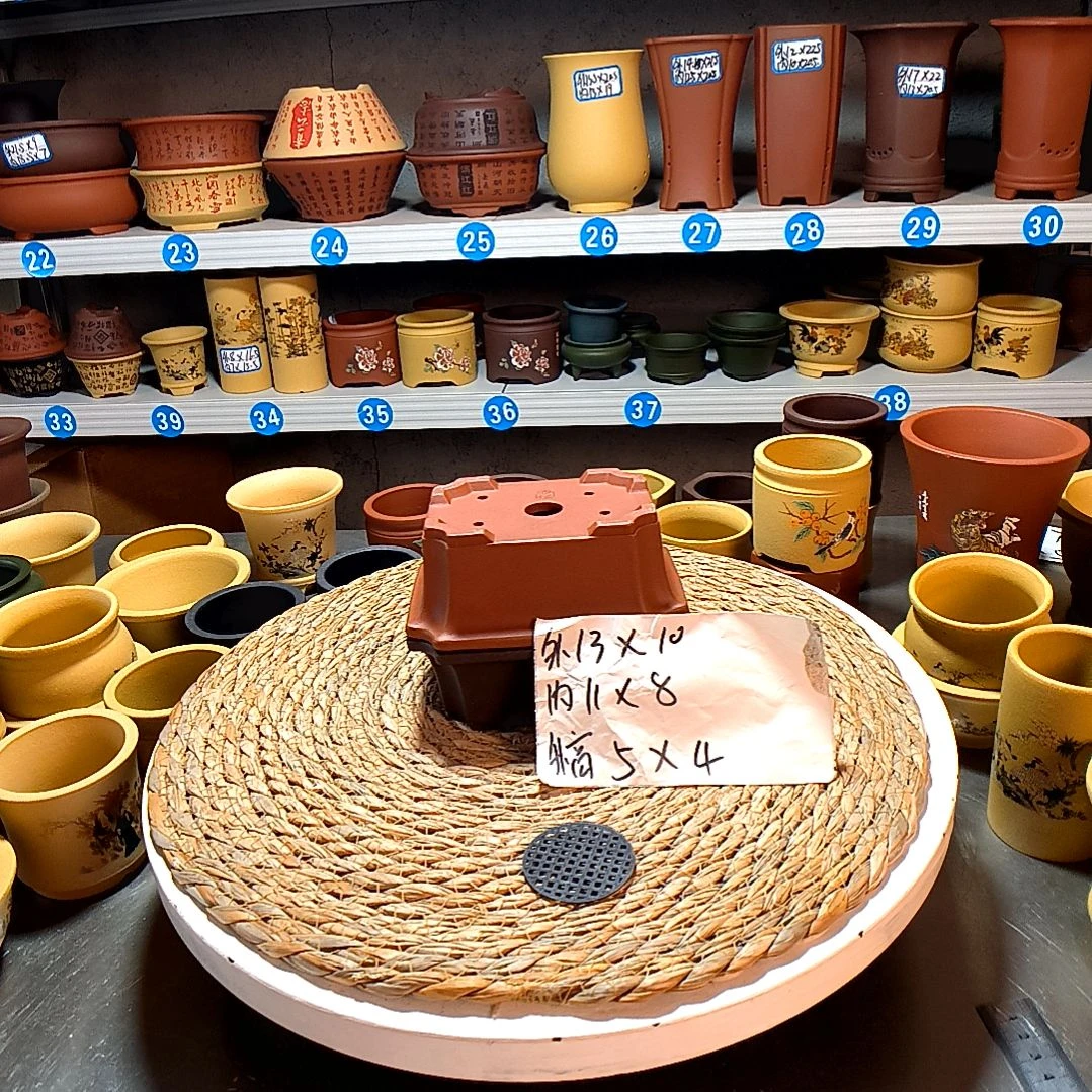 宜兴紫砂紫砂花盆花盆里