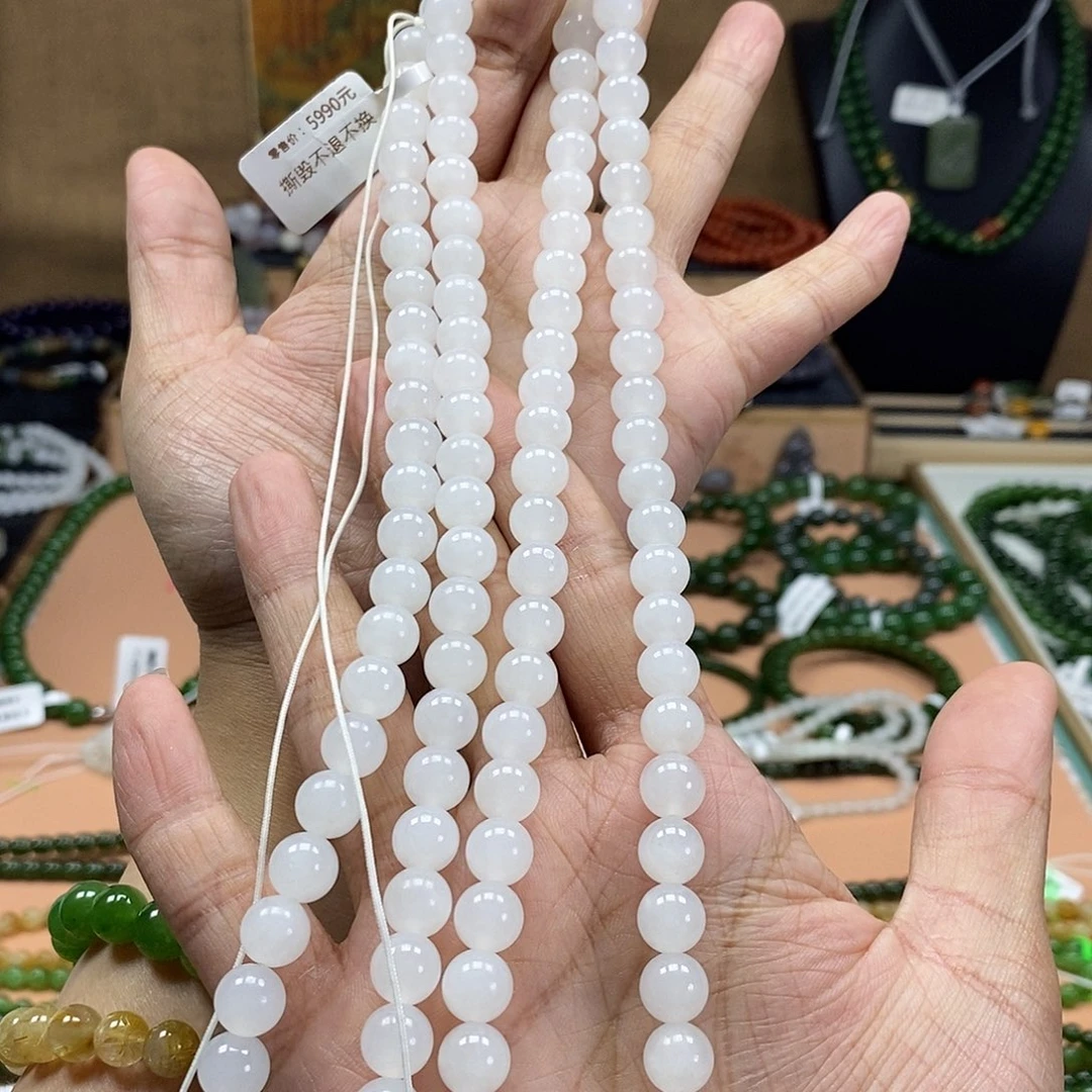 和田玉（白玉）未镶嵌颈饰