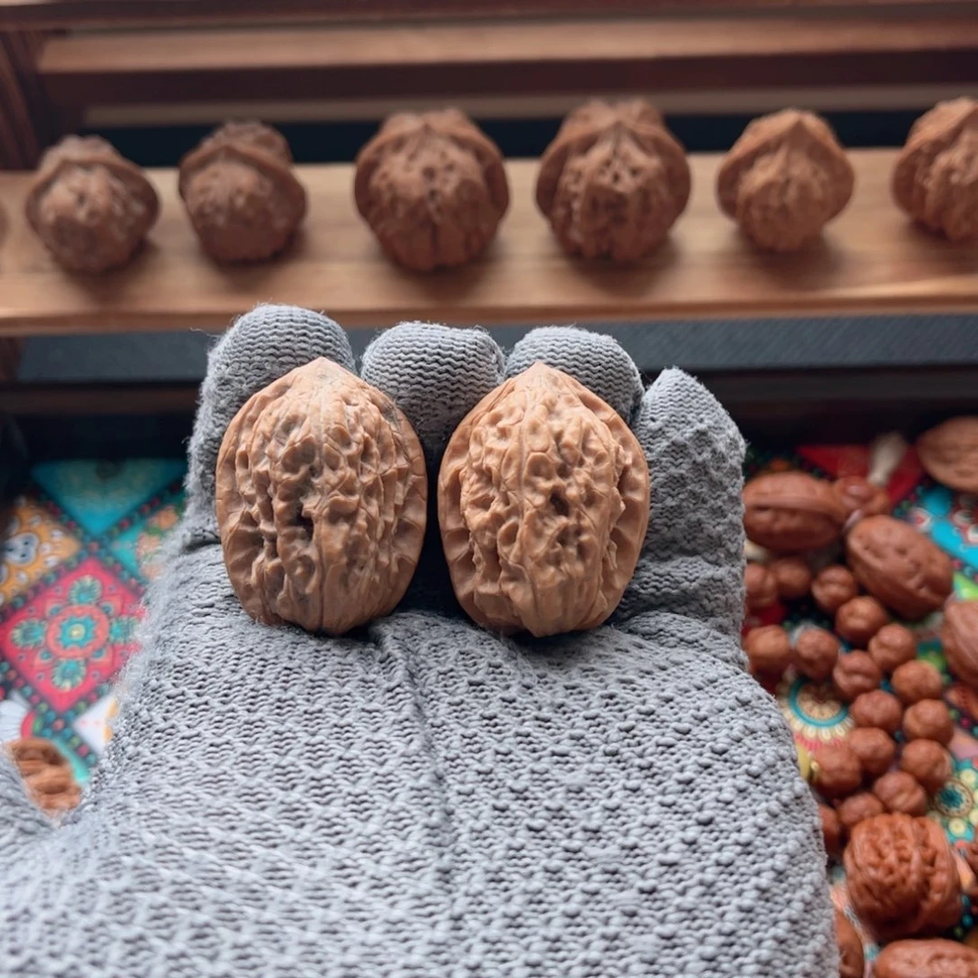 吊坠文玩核桃30全品野将军