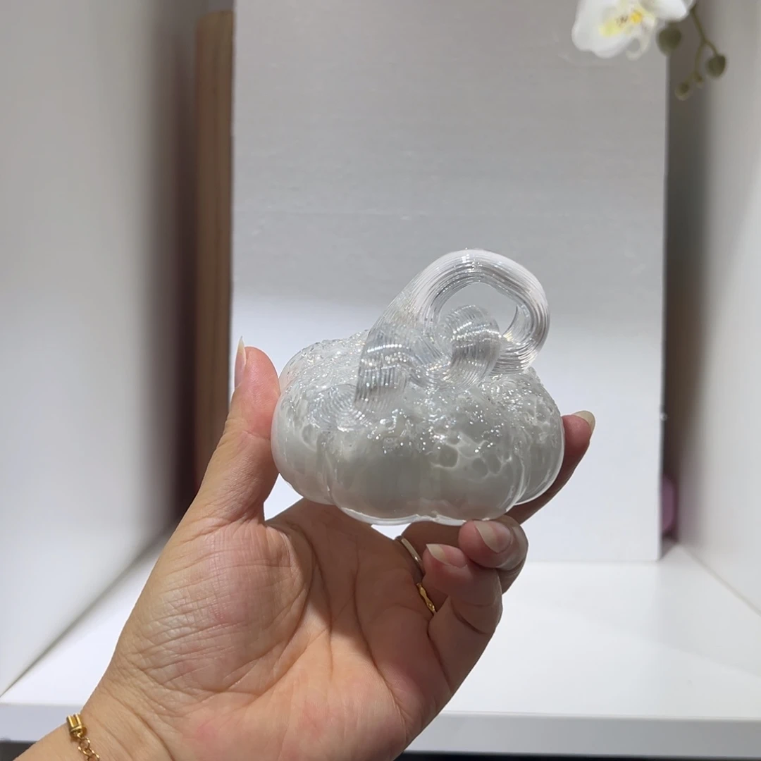 琉璃纯手工制作工艺品高7，直径9