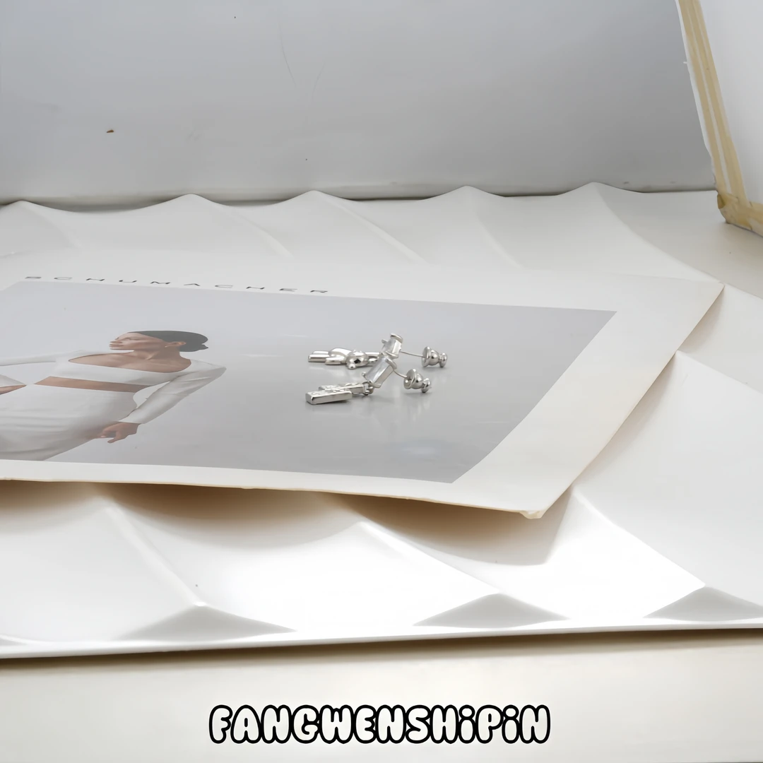 铜合金锆石耳饰 【镀K金】耳环【925银针】3267