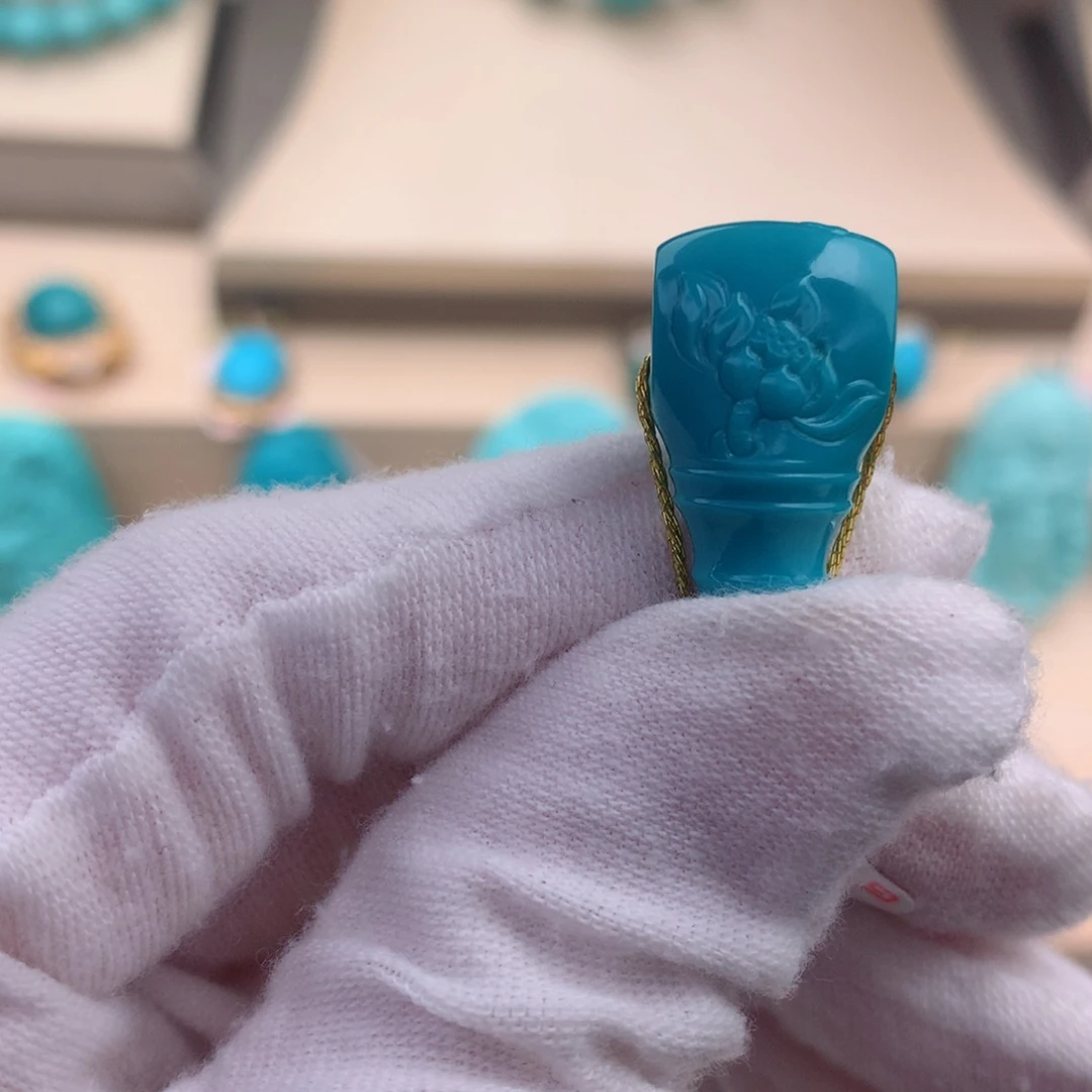 绿松石珠宝奇石未镶嵌11.7