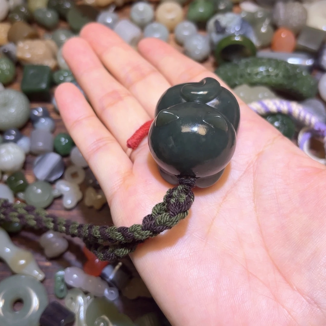 未镶嵌和田玉珠宝半成品