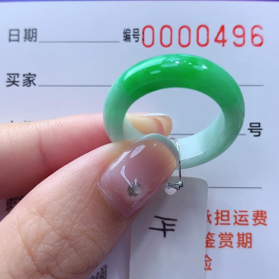 未镶嵌戒指翡翠缅甸A货