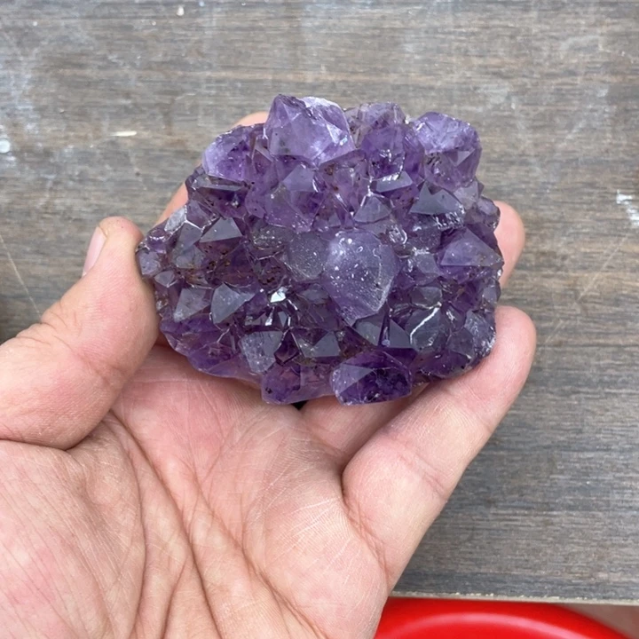 水晶摆件未镶嵌金***店捡漏