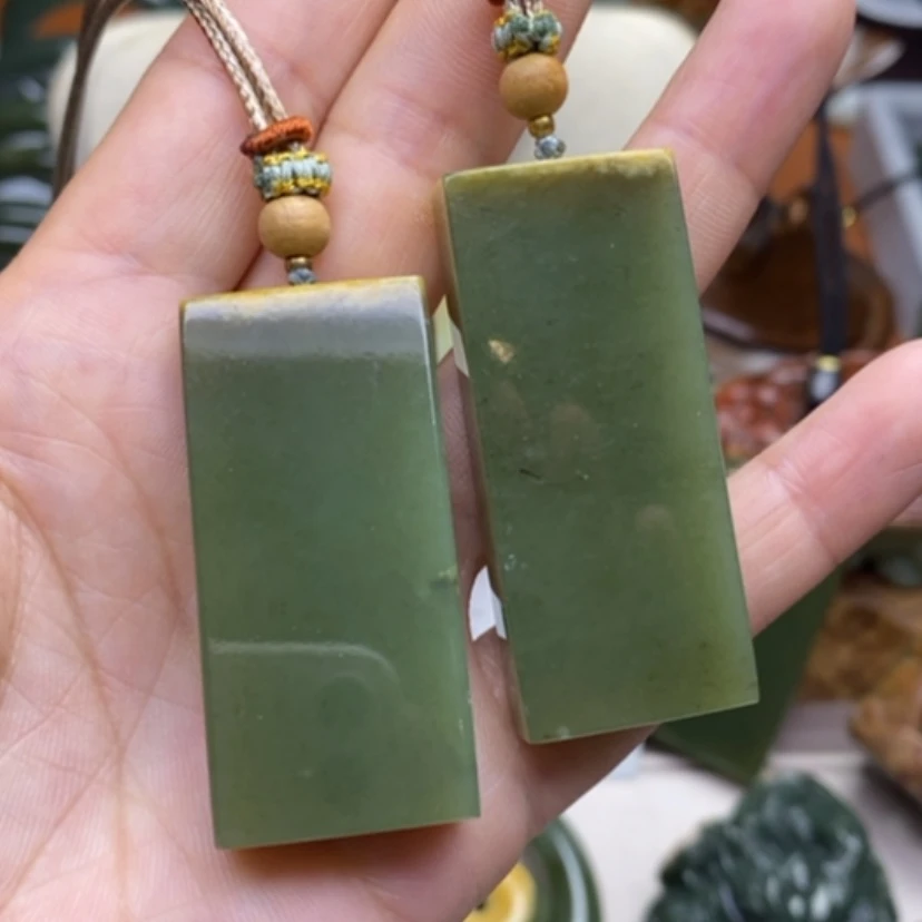 【闪购商品】和田玉未镶嵌挂件巴**合