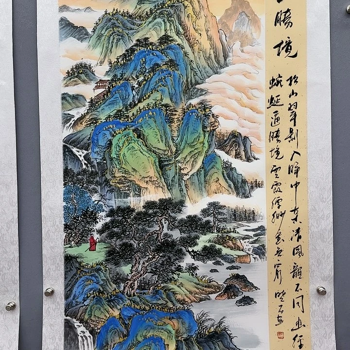 国画书法作品多次参加