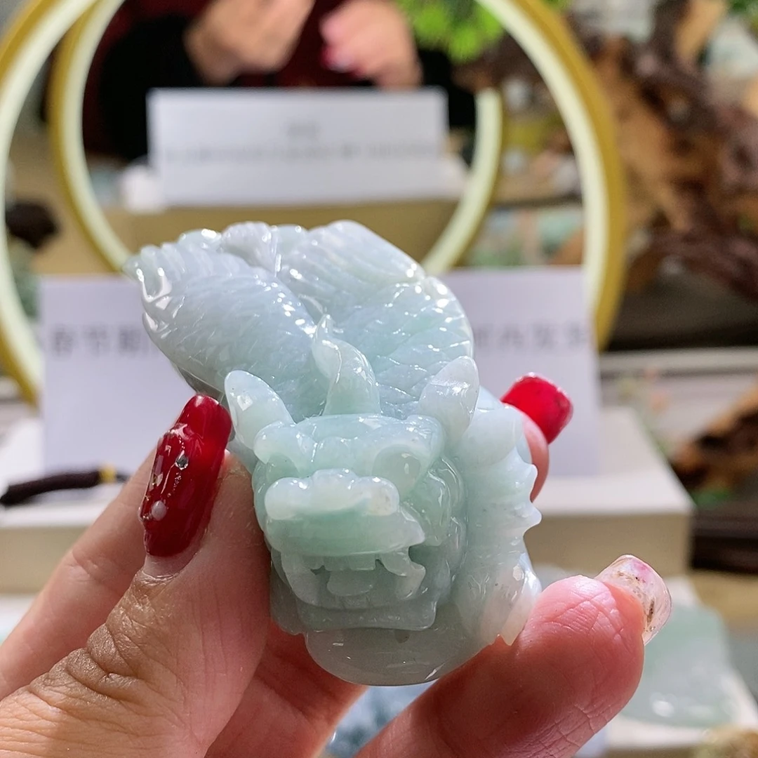 【闪购商品】翡翠颈饰未镶嵌貔貅