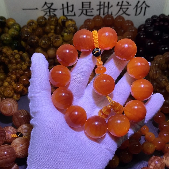 松木（琥珀木）手串/手链2.1 包浆高货