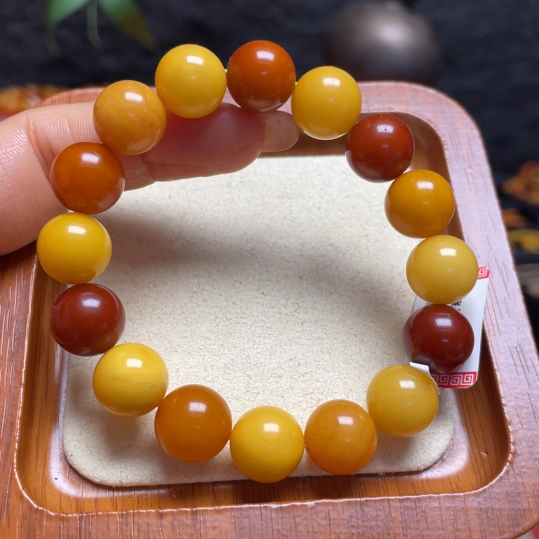 手链蜜蜡未镶嵌手串