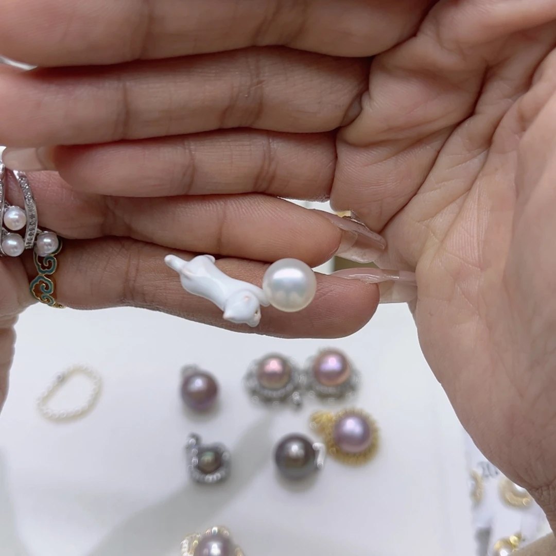 彬***酱淡水珍珠戒指合金