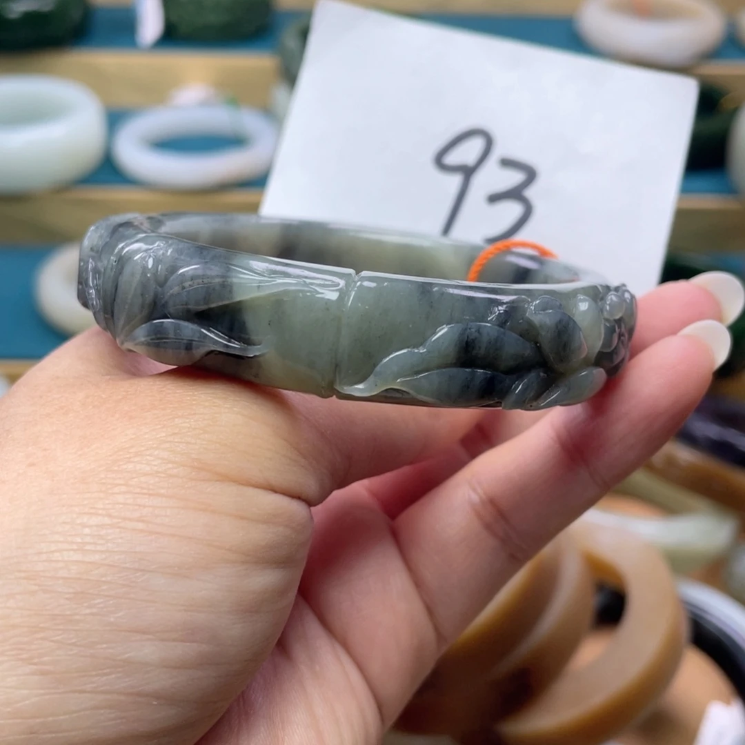 未镶嵌手镯和田玉圈口60