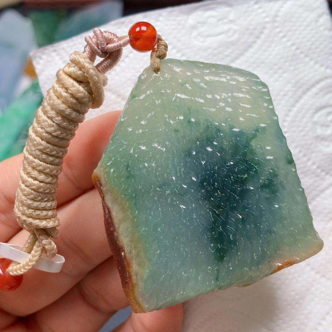 【闪购商品】翡翠吊坠(不含链)未镶嵌