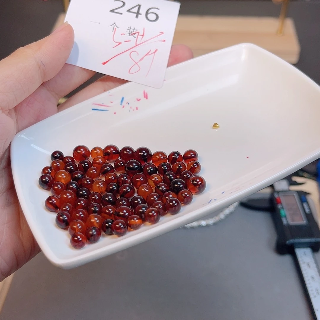 水晶珠宝半成品未镶嵌246 。