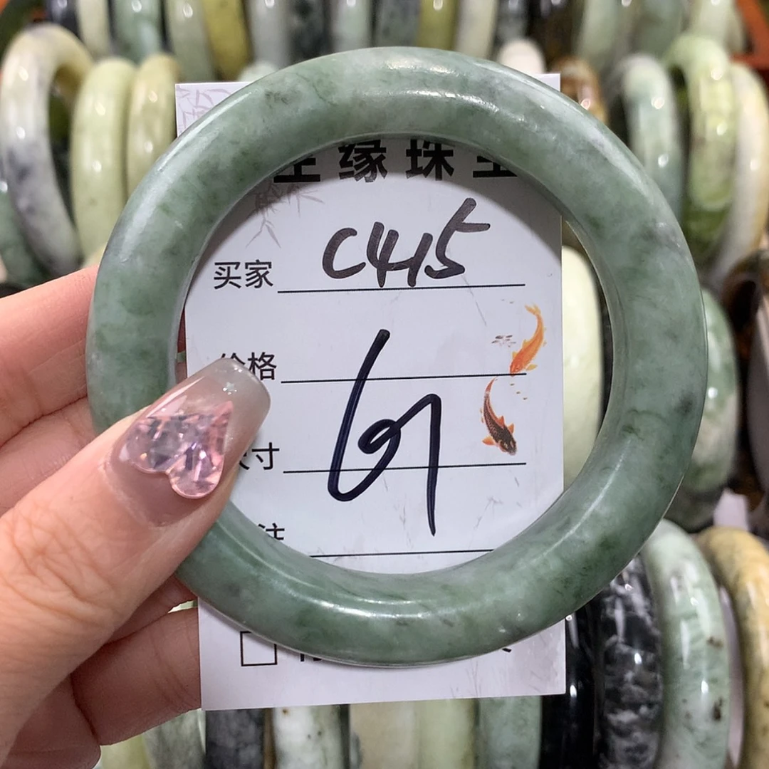 【闪购商品】未镶嵌蛇纹石玉手镯