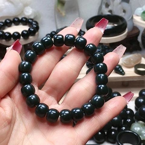 未镶嵌手串和田玉