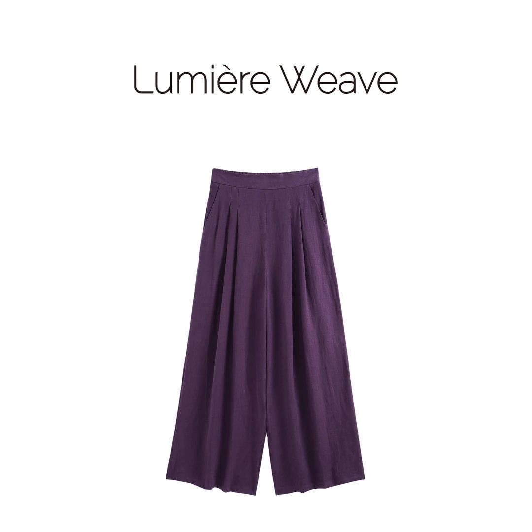 LumièreWeave【汉麻系列】LWDA2006汉麻时尚裤子