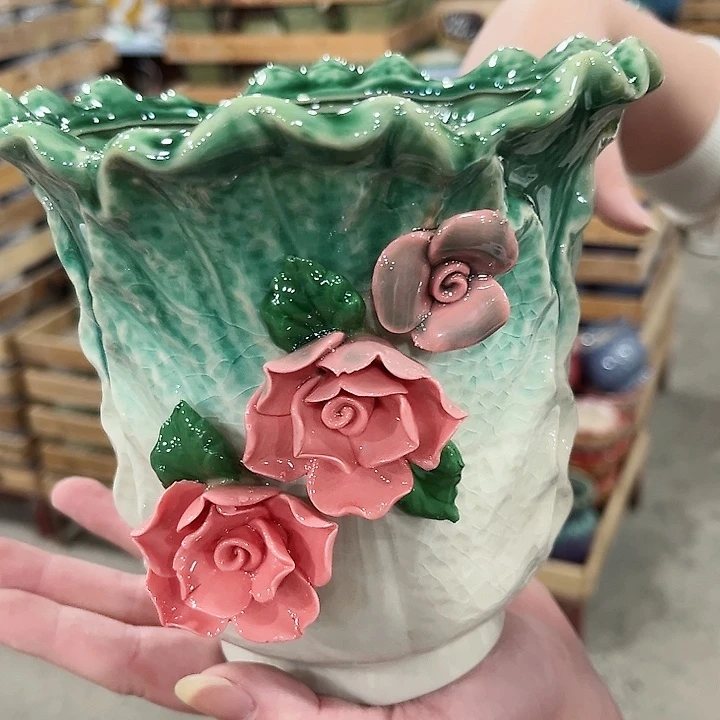 陶瓷陶瓷多肉植物花盆