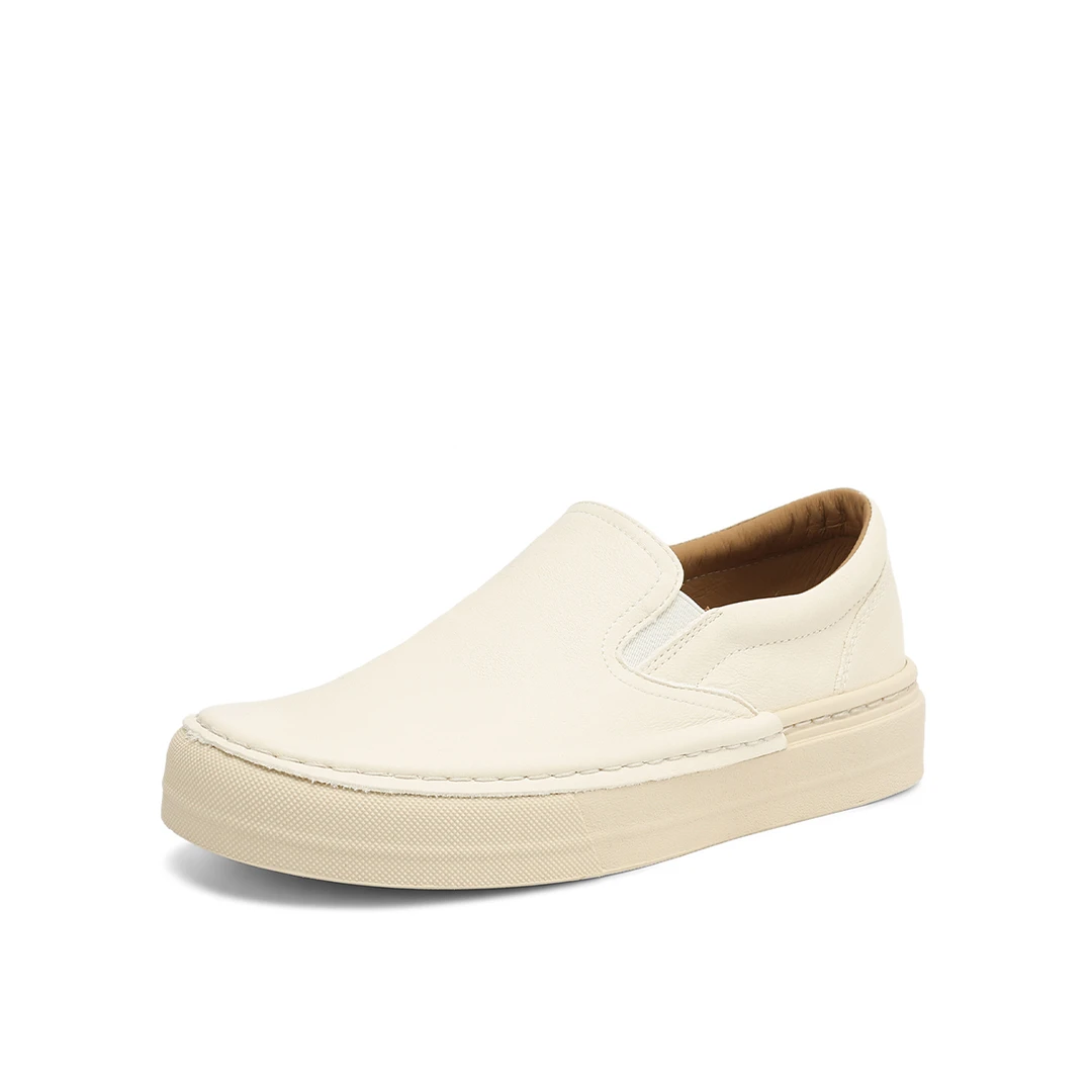 【阿楠anan】乐福鞋低帮休闲鞋时尚一脚蹬厚底舒适皮鞋295031