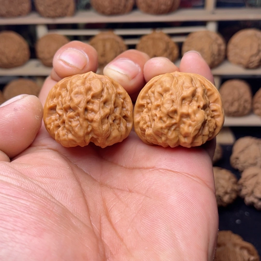 文玩核桃把件文玩核桃把件38尺蛤蟆头