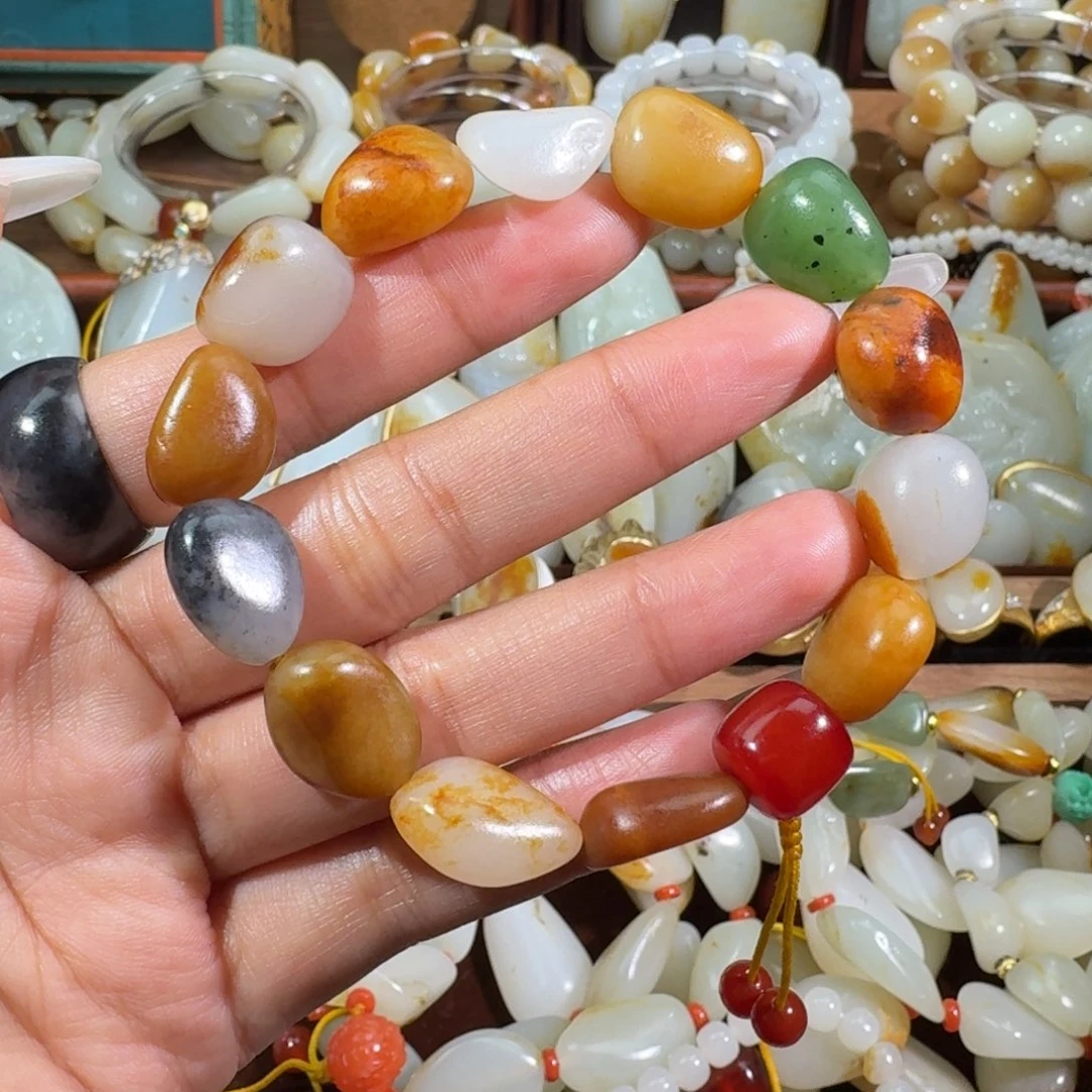 和田玉（子料）未镶嵌手链