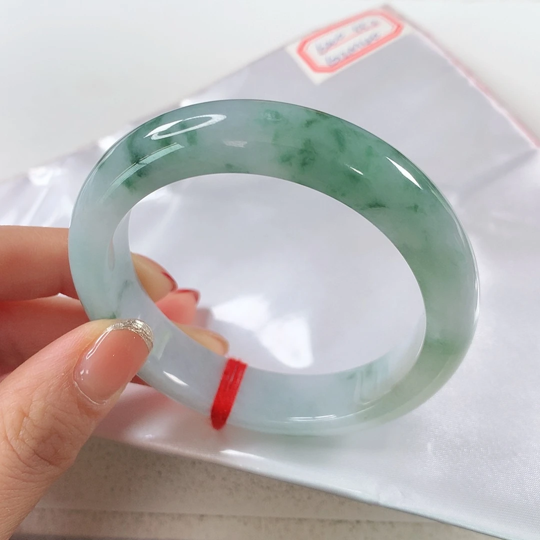 翡翠手镯未镶嵌 正圈①②③