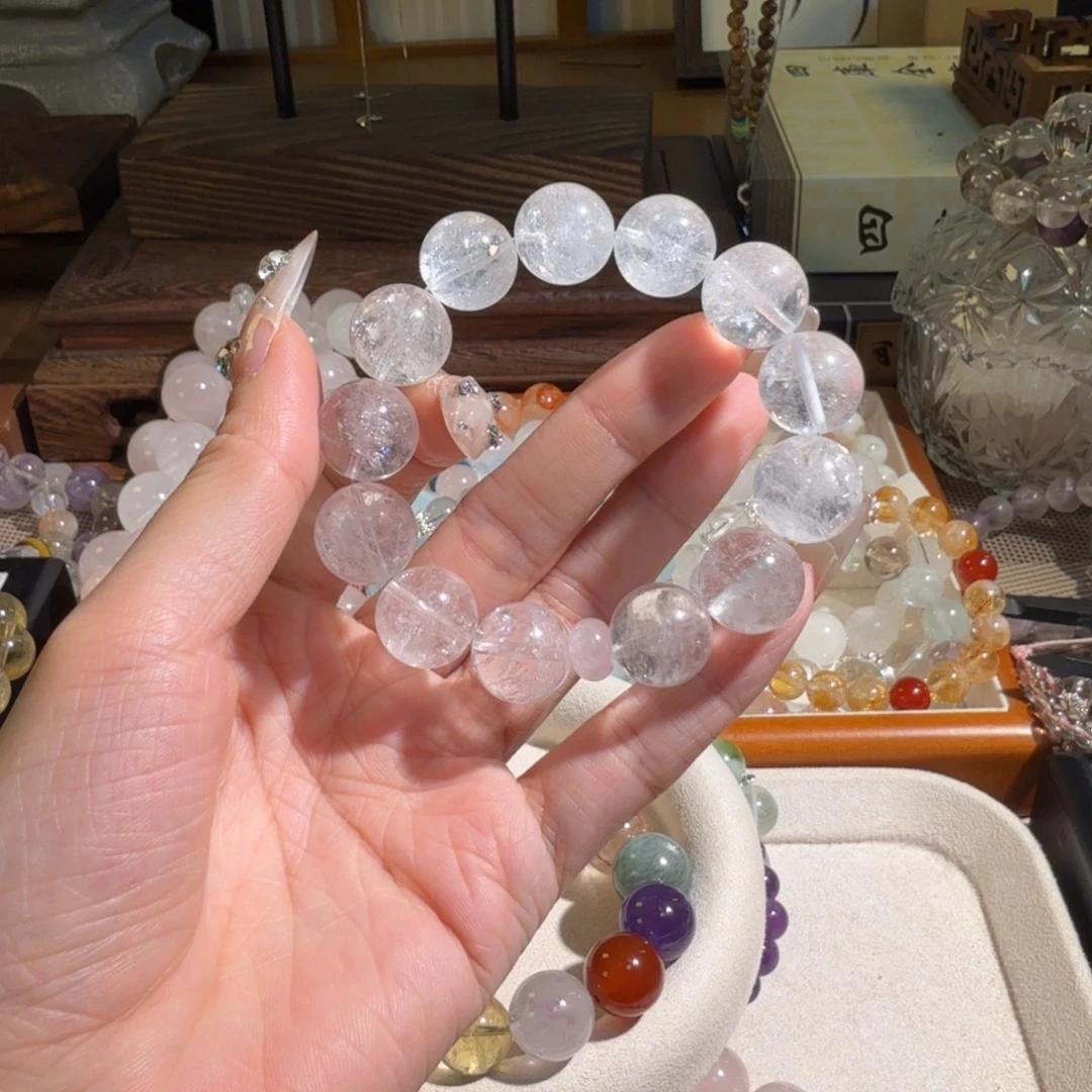 水晶手链未镶嵌白阿塞