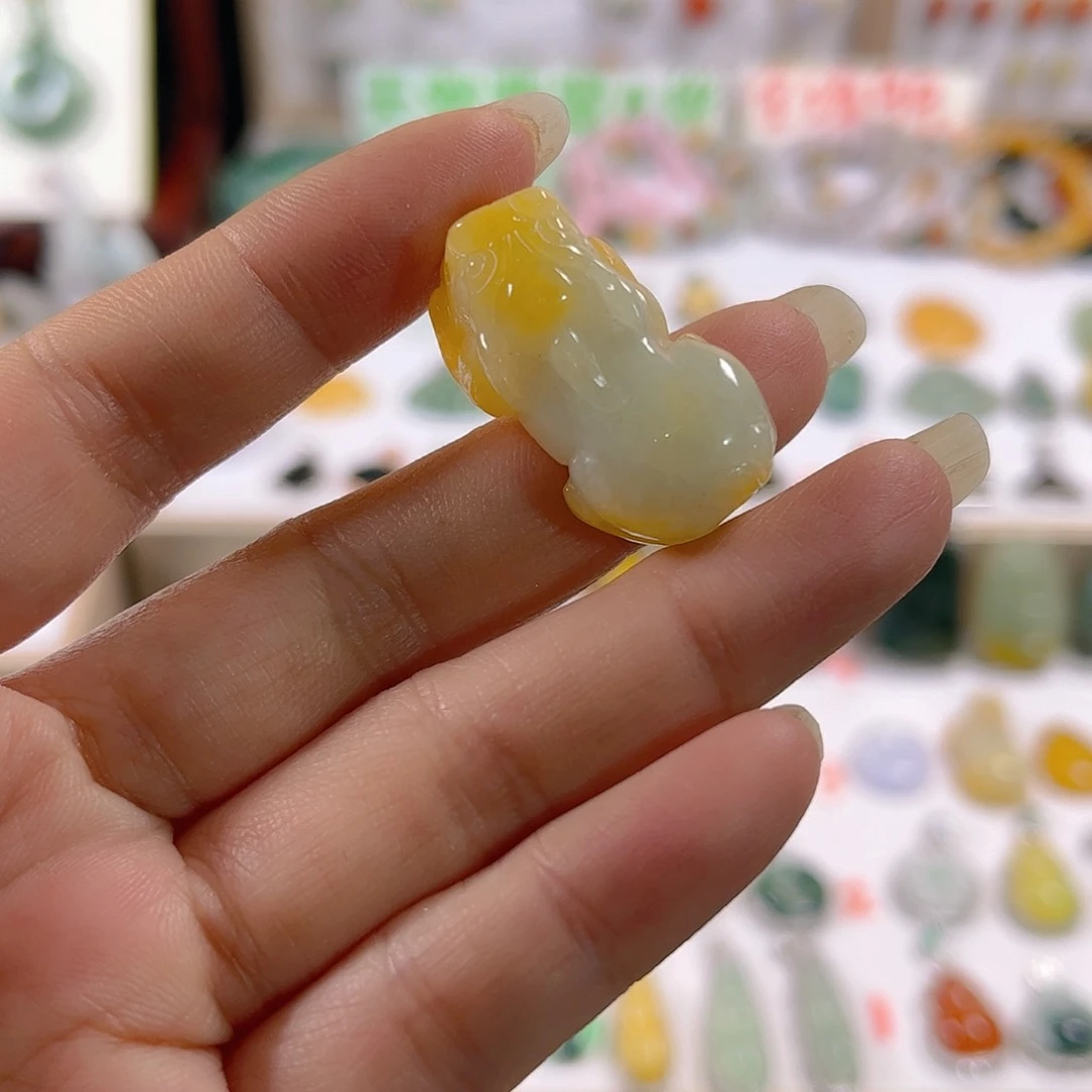 【闪购商品】翡翠颈饰未镶嵌就*抢吊坠