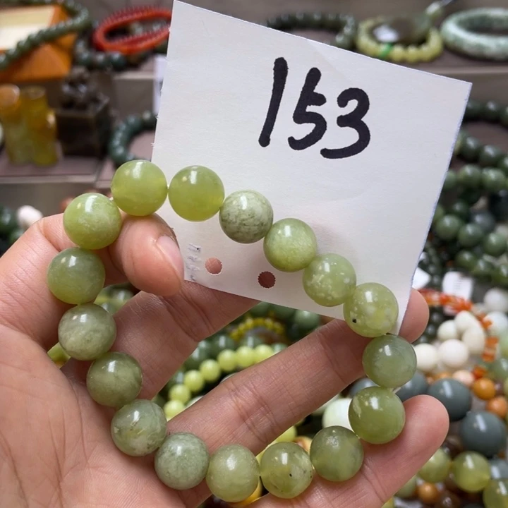 未镶嵌透闪石-蛇纹石玉手链