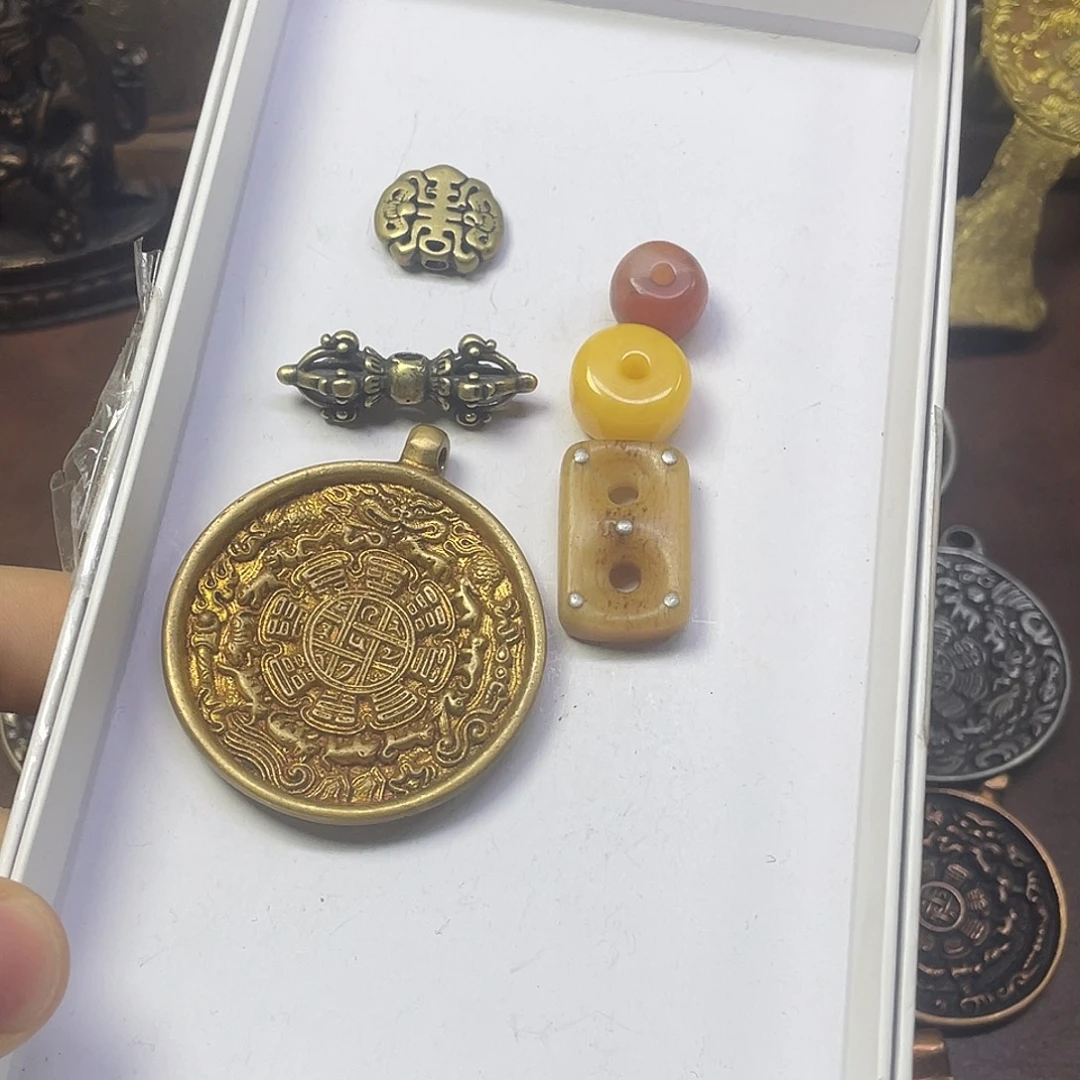 永***恒黄利马奸雄九宫八卦牌腰挂
